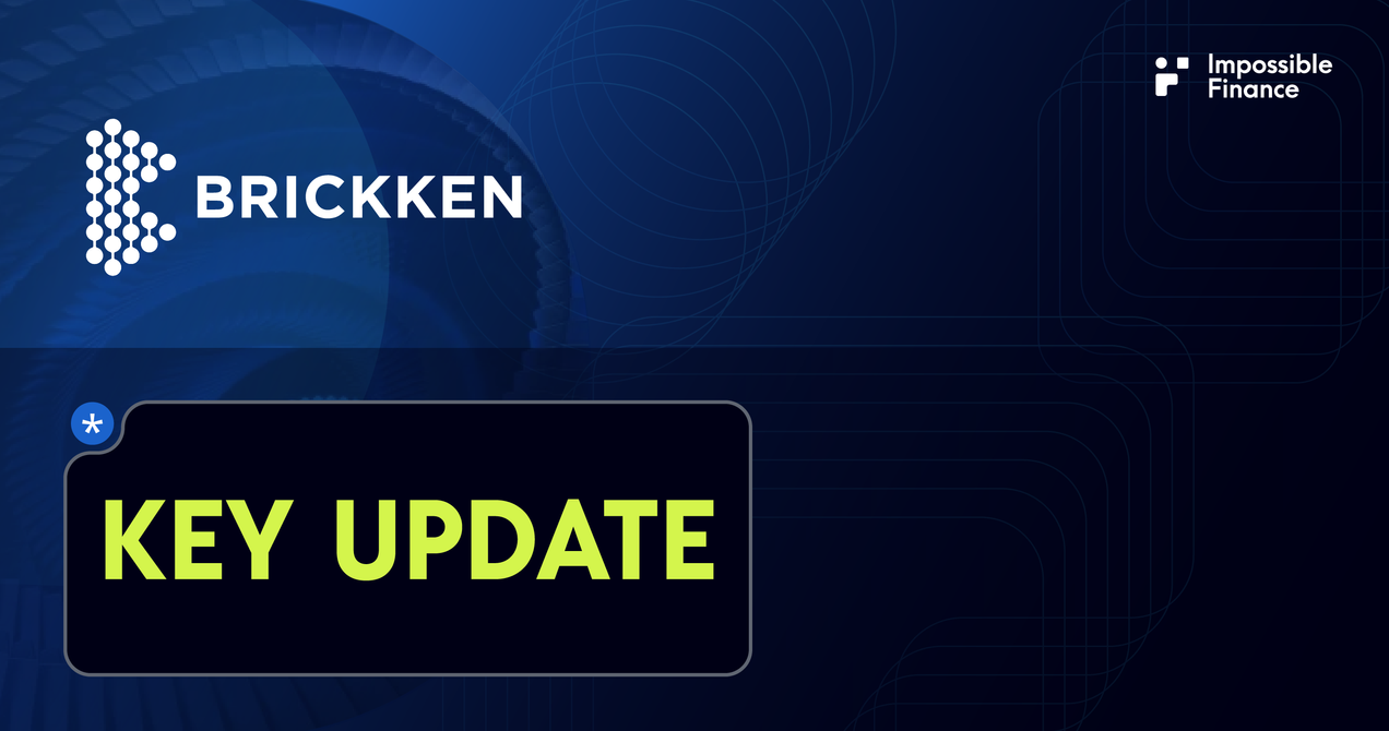 Impossible Finance IDO #20 — Brickken Key Updates