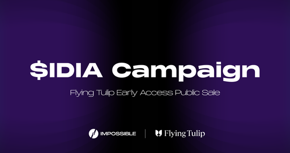 Stake IDIA to Secure Your Share of the $15M Flying Tulip Allocation!